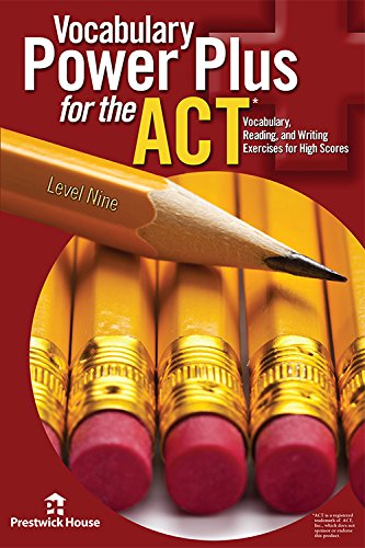 Beispielbild fr Vocabulary Power Plus for the ACT - Level Nine zum Verkauf von Gulf Coast Books