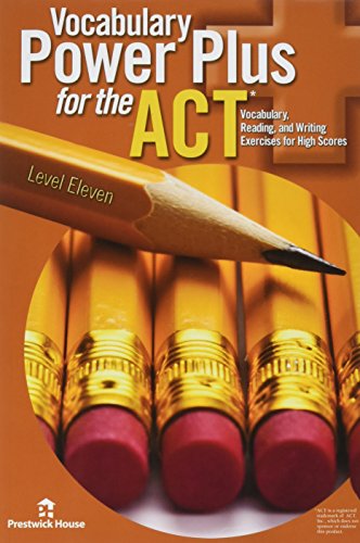 Imagen de archivo de Vocabulary Power Plus for the Act - Book Three a la venta por Better World Books