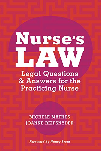 Stock image for Nurse's Law for sale by BooksRun