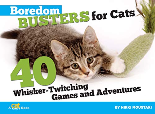 Stock image for Boredom Busters for Cats : 40 Whisker-Twitching Games and Adventures for sale by Better World Books