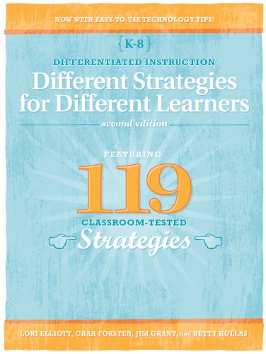 Beispielbild fr Differentiated Instruction : Different Strategies for Different Learners zum Verkauf von Better World Books