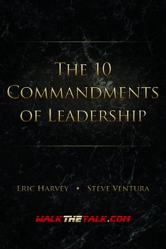 Imagen de archivo de The 10 Commandments of Leadership a la venta por BooksRun