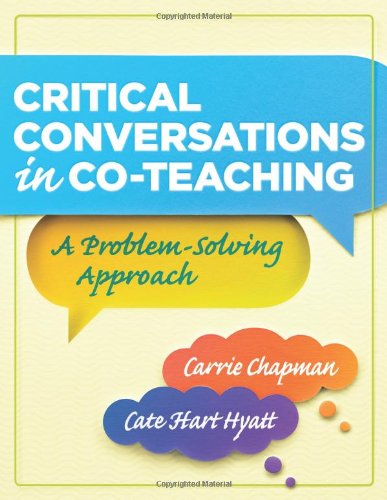 9781935542322: Critical Conversations in Co-Teaching: A Problem-Solving Approach