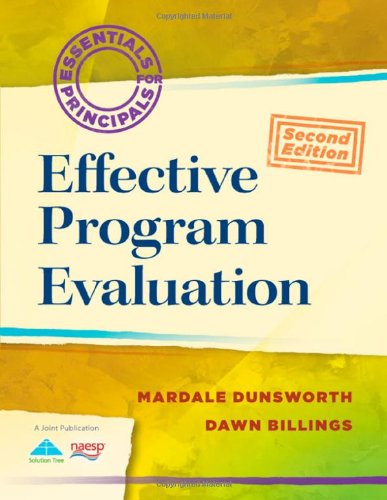 Stock image for Effective Program Evaluation for sale by Better World Books