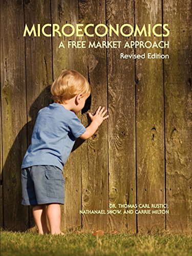 Beispielbild fr Microeconomics: A Free Market Approach zum Verkauf von Books of the Smoky Mountains