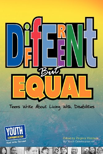 Imagen de archivo de Different But Equal: Teens Write about Living with Disabilities a la venta por More Than Words