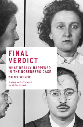 Imagen de archivo de Final Verdict : What Really Happened in the Rosenberg Case a la venta por Better World Books