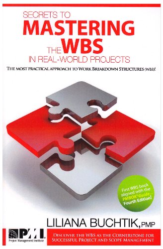 Stock image for Secrets to Mastering the WBS in Real-World Projects: The Most Practical Approach to Work Breakdown Structures (Wbs)! for sale by HPB-Red