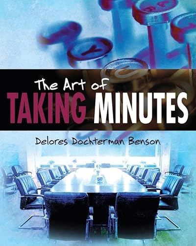 Stock image for The Art of Taking Minutes for sale by ZBK Books