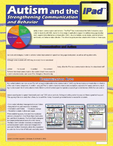 Autism and the iPad(TM) Strengthening Communication and Behavior (9781935609797) by Brian S. Friedlander; Christine Besko-Maughan