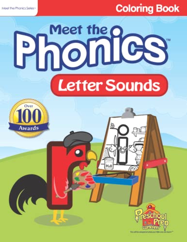 Imagen de archivo de Meet the Phonics - Letter Sounds - Coloring Book a la venta por HPB-Emerald