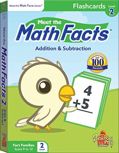 Imagen de archivo de Meet The Math Facts Addition & Subtraction Flashcards - Level 2 a la venta por BooksRun