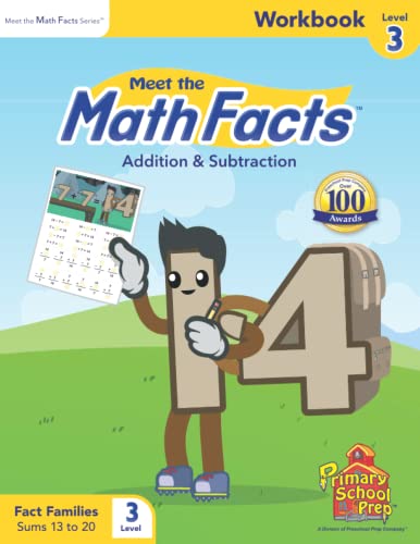 Imagen de archivo de Meet the Math Facts Level 3 - Workbook a la venta por Goodwill of Colorado
