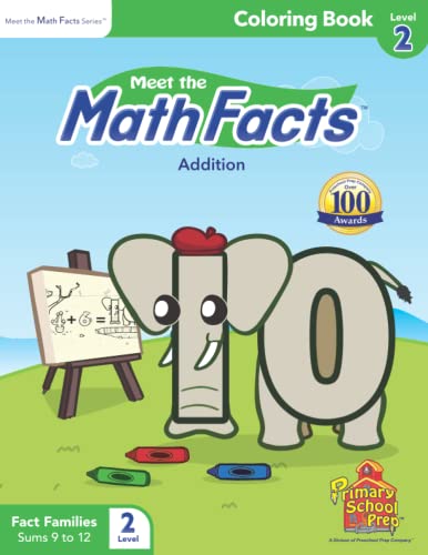 Stock image for Meet the Math Facts Level 2 - Coloring Book for sale by HPB Inc.