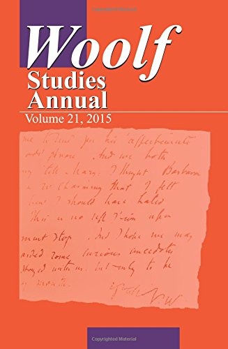 Beispielbild fr Woolf Studies Annual Volume 21 (Wsa) zum Verkauf von California Books