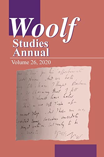 Beispielbild fr Woolf Studies Annual Volume 26 (Wsa) zum Verkauf von getbooks GmbH