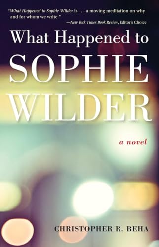 Beispielbild fr What Happened to Sophie Wilder zum Verkauf von Better World Books