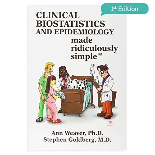 9781935660026: Clinical Biostatistics and Epidemiology Made Ridiculously Simple: An Incredibly Easy Way to Learn for Medical, Nursing, PA Students, And Other Healthcare Professionals (MedMaster Medical Books)