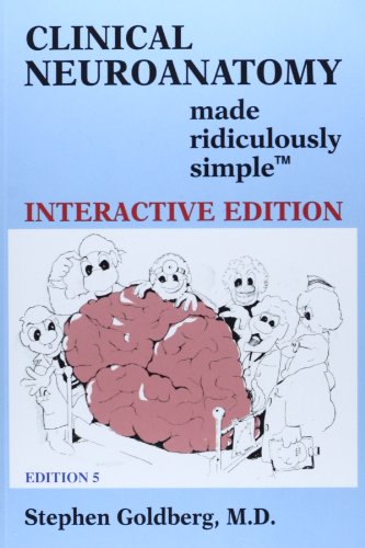 Beispielbild fr Clinical Neuroanatomy Made Ridiculously Simple zum Verkauf von Goodwill Books