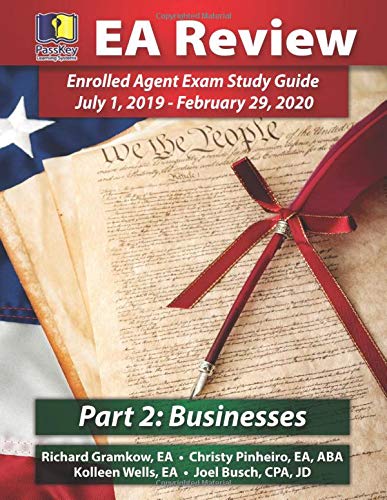 Stock image for PassKey Learning Systems EA Review, Part 2 Businesses; Enrolled Agent Study Guide: July 1, 2019-February 29, 2020 Testing Cycle for sale by SecondSale
