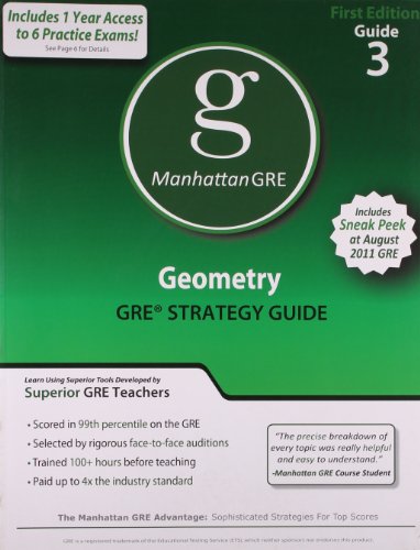 9781935707042: Geometry Gre Preparation Guide