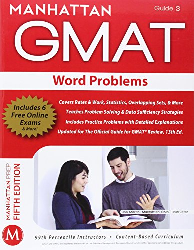 Beispielbild fr GMAT Word Problems zum Verkauf von Better World Books