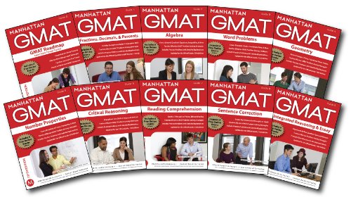 Manhattan GMAT Strategy Guides  Gmat Roadmap  Fractions  Decimals  Percents  Algebra  Word Problems  Geometry  Number Properties  Critical   Gmat Strategy Guides  Instructional Guide 