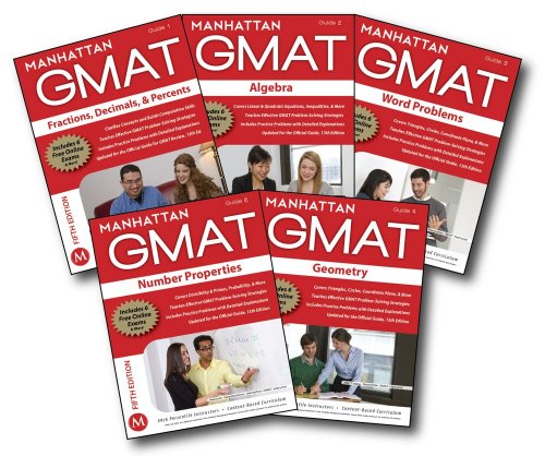 9781935707769: GMAT Strategy Guide Set (Manhattan Gmat Strategy Guide: Instructional Guide)