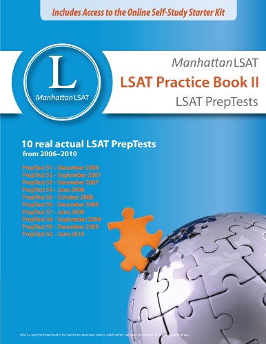 Beispielbild fr Manhattan LSAT Practice Book II zum Verkauf von ThriftBooks-Dallas
