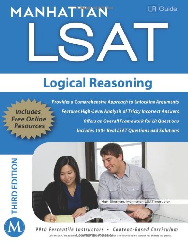 Beispielbild fr Manhattan LSAT Logical Reasoning Strategy Guide, 3rd Edition zum Verkauf von ThriftBooks-Atlanta