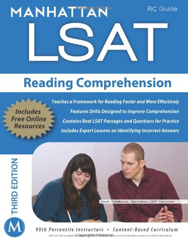 9781935707868: Manhattan LSAT Reading Comprehension Strategy Guide, 3rd Edition (Manhattan LSAT Strategy Guides)