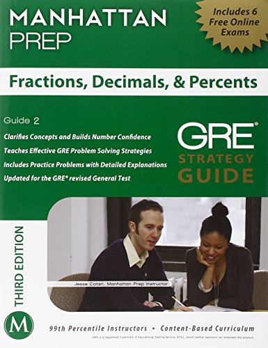 Beispielbild fr MANHATTAN :GRE Fractions Decimals & Percents (GRE Strategy Guide) zum Verkauf von HPB-Ruby