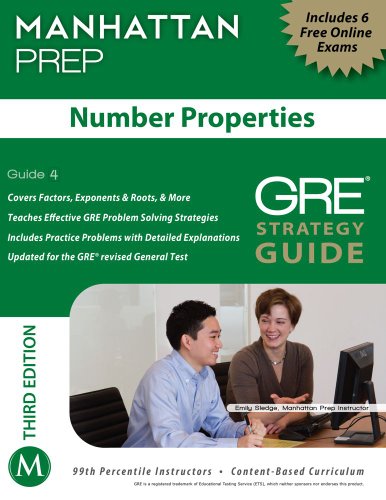 Imagen de archivo de Number Properties GRE Strategy Guide, 3rd Edition a la venta por Better World Books: West