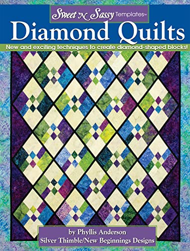 Beispielbild fr Sweet 'n Sassy Templates(R) Diamond Quilts: New and Exciting Techniques to Create Diamond-shaped Blocks (Landauer) zum Verkauf von SecondSale
