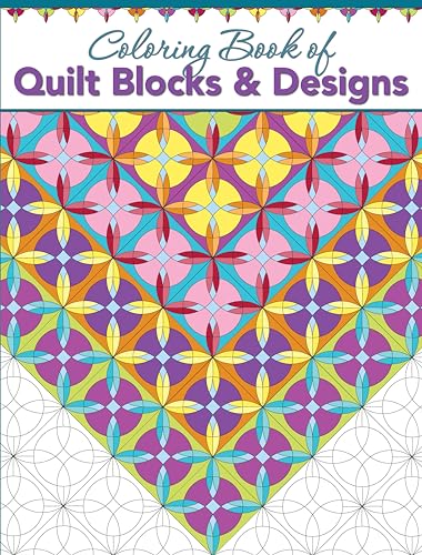 Beispielbild fr Coloring Book of Quilt Blocks and Designs zum Verkauf von Better World Books