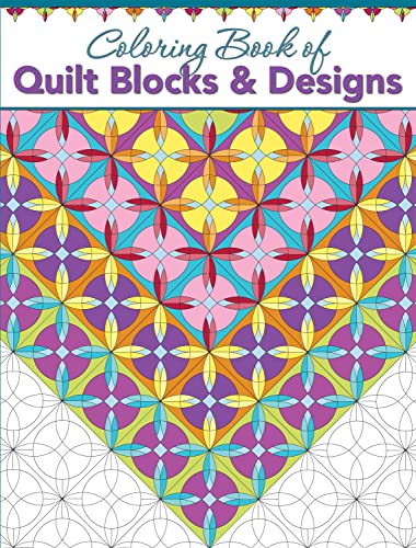 Stock image for Coloring Book of Quilt Blocks and Designs for sale by Better World Books
