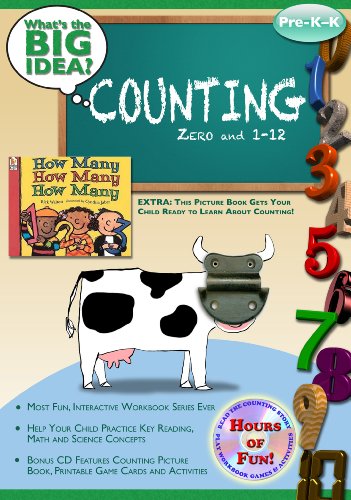 Counting: Zero and 1-12: What's the BIG Idea? Workbook (What' the Big Idea Workbook Series Pre-k-k) (9781935784098) by The Vermont Center For The Book; Johnson, Jay