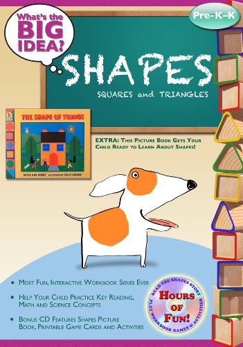 Imagen de archivo de Shapes - Squares Triangles: Whats the BIG Idea? Workbook a la venta por Ezekial Books, LLC