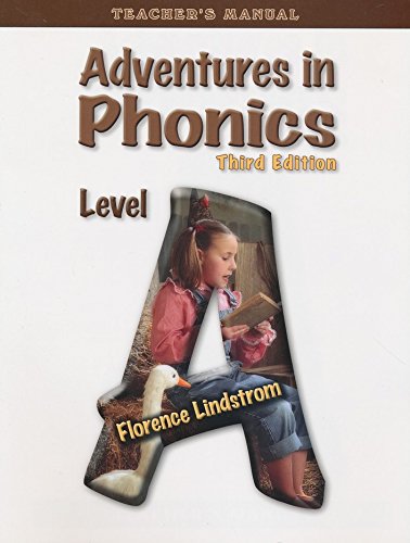 Beispielbild fr Adventures in Phonics Level A Teacher's Edition, Third Edition zum Verkauf von HPB Inc.