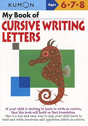 9781935800187: My Book of Cursive Writing Letters (Kumon Workbooks)