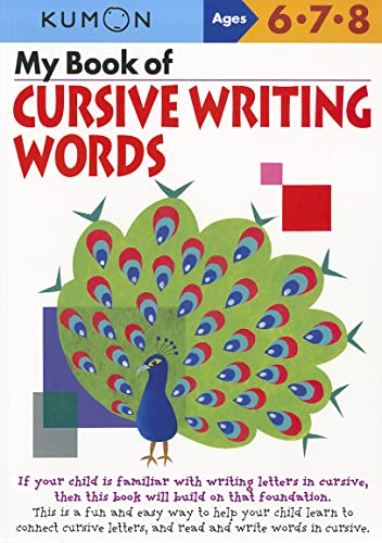Stock image for My Book of Cursive Writing Wor for sale by SecondSale