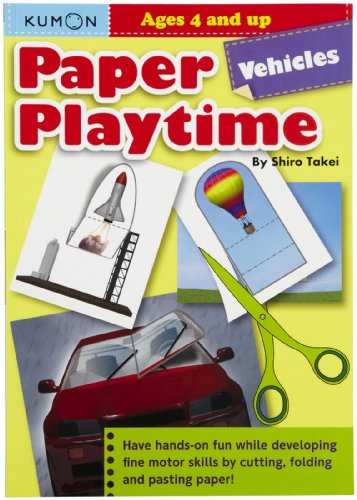 9781935800453: Paper Playtime: Vehicles (Kumon Paper Playtime)