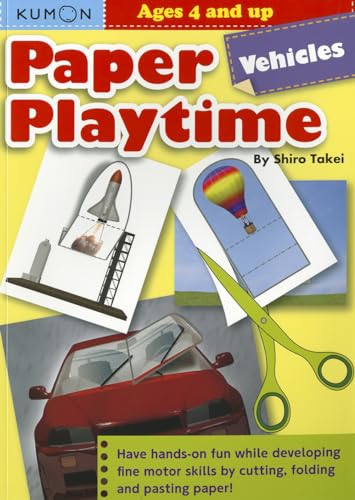 Stock image for Paper Playtime: Vehicles (Kumon Paper Playtime) for sale by SecondSale