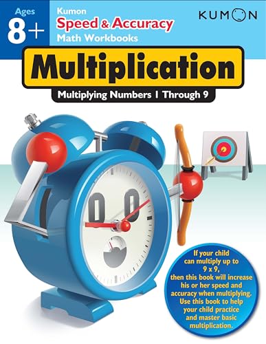 

Speed & Accuracy: Multiplying Numbers 1-9 (Speed & Accuracy Math Workbooks)