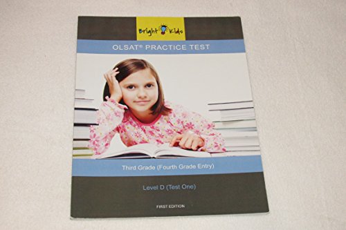 Stock image for OLSAT Practice Test Level D (4th Grade Entry) for sale by Books of the Smoky Mountains