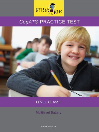 Stock image for CogAT Practice Test - Levels E and F for sale by Half Price Books Inc.