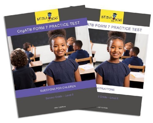 Stock image for CogAT Form 7 Practice Test - Second Grade (Level 8) by Bright Kids NYC (2011-05-04) for sale by SecondSale