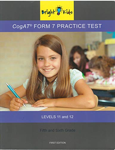 Stock image for 2012-0059 CogAT Practice Test for Levels 11 And 12 (Form 7) for sale by Big River Books