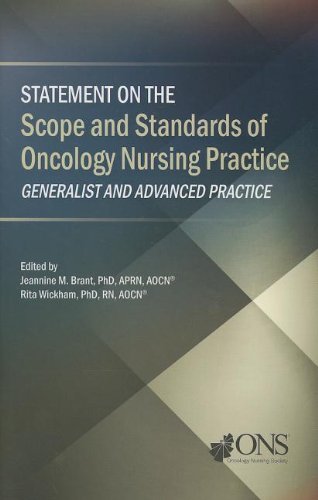 Stock image for Statement on the Scope and Standards of Oncology Nursing Practice: Generalist and Advanced Practice for sale by ThriftBooks-Dallas