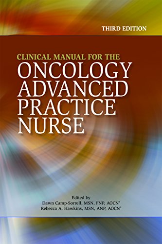 Beispielbild fr Clinical Manual for the Oncology Advanced Practice Nurse zum Verkauf von Books of the Smoky Mountains